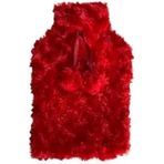 NZM TİCARET Bosphorus Homi Sıcak Su Torbası Kırmızı Renkli,ponponlu Termofor 26x17x2cm 1 Litre