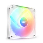 NZXT F120 RGB Çekirdek - 120 mm Hub'a Monte RGB Fan - 8 Ayrı Adreslenebilir LED - Yarı Yarı Saydam Bıçaklar - Yüksek Statik Basınç ve Hava Akışı - Sessiz Çalışma PWM Kontrolü - CAM Yazılımı - Beyaz
