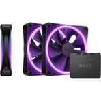 Nzxt F120 Rgb Duo 3X120MM Kontrolcülü Siyah Kasa Fani - Renkli