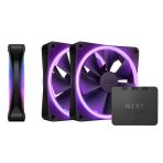 Nzxt F120 Rgb Duo 3X120mm Kontrolcülü Siyah Kasa Fanı