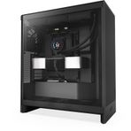 NZXT H Series H7 Flow (2024) CM-H72FB-01 Siyah Mid Tower Gaming (Oyuncu) Kasa