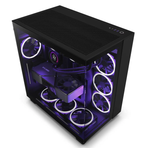 NZXT H Series H9 Flow CM-H91FB-01 Siyah ATX Mid Tower Gaming Kasa