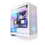 Nzxt H7 Flow (2024) Rgb Beyaz Temperli Cam Usb 3.2 Atx Mid Tower Kasa