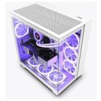 Nzxt H9 Flow Beyaz Temperli Cam Usb 3.2 Atx Kasa