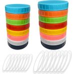 O 70/86MM Cam Turşu Kavanozu Kapakları Sızdırmaz Conta Silikon O Plastik Vidalı Kapak Evrensel Saklama Kapağı Geniş Ağızlı Kupa Konserve (Yurt Dışından) - Renkli - Water Bottle