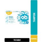 O.B. Comfort Normal Tampon 16'lı - SilkTouch Yüzey, DynamicFit Teknolojisi, Hijyenik Ambalaj, Parfümsüz