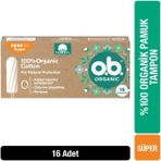 O.B. O.b Organic Super Tampon 16'lı Paket