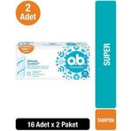 O.B Procomfort 16'lı x 2 Paket Super Tampon