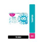 o.b. ProComfort Mini Tampon, 16'lı Paket