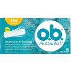 O.B. Procomfort Normal Tampon 16'lı 3D Hacim Dynamic Fit Teknolojisi ile Rahatlık Sağlar