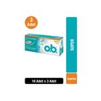 O.B Tampon Süper 16'lı x3