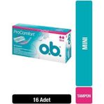 O.B Ultimate Comfort Mini 16 Adet Tampon