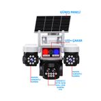 O-KAM 3 LENS 3 KAMERA 10X OPTİK ZOOM 4G GÜNEŞ ENERJİ SOLAR PTZ KAMERA( Kutuda Hafıza Kartı YOKTUR )