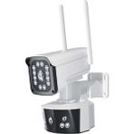 O-kam 3mp Wifi Ptz Camera 2 Kameralı Geniş Açı Sd Kart O-Kam Pro Kablosuz Wifi Güvenlik Kamerası Kamera - Beyaz