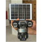 O-Kam-6060 4G Sim Kartlı Solar 6Mp Ptz 3 Lens Ip Kamera