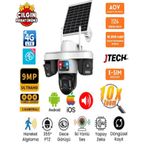 O-kam Ok-301 Premi Um 3+3+3 Aov 9mp 4g Si M Kartlı Solar Panelli 3 Lens 1 Alert Ptz Akıllı Kamera