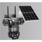O-KAM Okam O-Kam 6060 4G 6Mp Dual Lens - Solar Panel - Sim Kart Destekli - Ptz Kamera