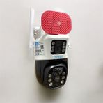 O-KAM PRO 5MP Çift Lens WiFi Akıllı PTZ Kamera – Renkli Gece Görüş, 2 Yönlü Ses, IP66