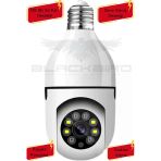 O-Kam Pro Okam-4045 | Tek Lensli 360 Wifi Akıllı Ampul Kamera | 2Mp+2Mp
