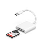 O-Mei Stars IPhone 15 için SD Kart Okuyucu, Sd Kart Adaptörü, SD Kart Okuyucu USB C, Android için SD Kart Okuyucu, Hafıza Kartı Okuyucu