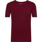 O Yaka Bordo Erkek Tişört - 2XL