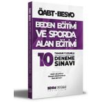 ÖABT Beden Eğitimi ve Sporda Alan Eğitimi Tamamı Çözümlü 10 Deneme - Benim Hocam Yayınları