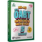 ÖABT Din Kültürü ve Ahlak Bilgisi 5'li Deneme Basılı Çözümlü