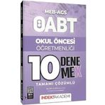 ÖABT MEB-AGS Okul Öncesi Öğretmenliği 10 DenemeX Çözümlü