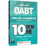 ÖABT MEB-AGS Türk Dili ve Edebiyatı Öğretmenliği 10 DenemeX Çözümlü