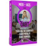 ÖABT MEB-AGS Türk Dili ve Edebiyatı Öğretmenliği Soru Bankası Çözümlü