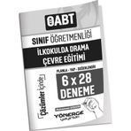 ÖABT Sınıf Öğretmenliği İlkokulda Drama ve Çevre Eğitimi 6x28 Deneme Çözümlü