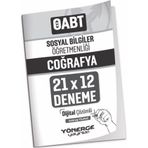 Oabt Sosyal Bilgiler Ogretmenligi Cografya 21X12 Deneme Cozumlu Yonerge Yayinlari