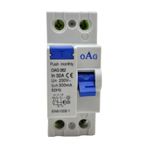 Oag 2X32a/30 Ma Kaçak Akım Koruma Rölesi