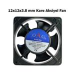 Oag Axıal Fan - Siyah