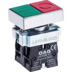 Oag Ikiz Buton Start-Stop Metal