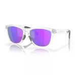 Oakley 0OO9284 928412 55 Frogskins Range Yuvarlak Şeffaf Kemik Erkek Güneş Gözlüğü