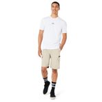 Oakley Bark New Erkek Kısa Kollu T-Shirt Beyaz L