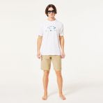 Oakley Bark Sun Erkek Kısa Kollu T-Shirt - Beyaz