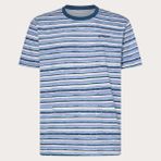 Oakley Blurrred Strıpes Tee Erkek T-Shirt OAK.FOA405507-OAK.9ZG - Mavi