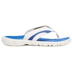 Oakley Erkek O Bobin Sandalet, Beyaz/Mavi, 45 EU