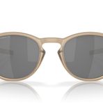 Oakley Erkek Oo9265 Mandallı Oval Güneş Gözlüğü, Mat Sepya/Prizm Siyah Polarize, 53 mm
