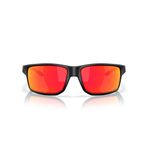 Oakley Erkek Oo9470 Gibston XL Dikdörtgen Güneş Gözlüğü, Mat Siyah/Prizm Yakut Polarize, 62 mm