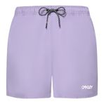 Oakley Erkek Plaj Voleybolu 40 cm Plaj Şortu, Mor, XXL
