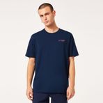 Oakley Fingerprint B1B Erkek Kısa Kollu T-Shirt Lacivert XL