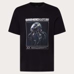 Oakley Futurescape Jellyfish Erkek Kısa Kollu T-Shirt - Siyah