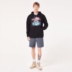 Oakley Golden Hour Bark Po Erkek Kapüşonlu Sweatshirt - Siyah