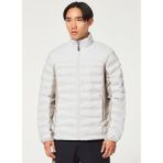 Oakley Gri Erkek Dik Yaka Kapitone Zip Ceket FOA403441 Ellıpse Rc Quılted Jacket - Beyaz
