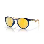 Oakley HSTN Mbappe İmzalı Polarize Güneş Gözlüğü 924211 Navy Trans Blue Prizm 24K Polarized