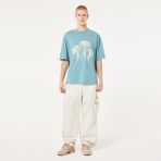 Oakley Jellyfish Erkek Kısa Kollu T-Shirt - XL - Turkuaz