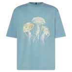 Oakley Jellyfish Tee Erkek Mavi Tişört